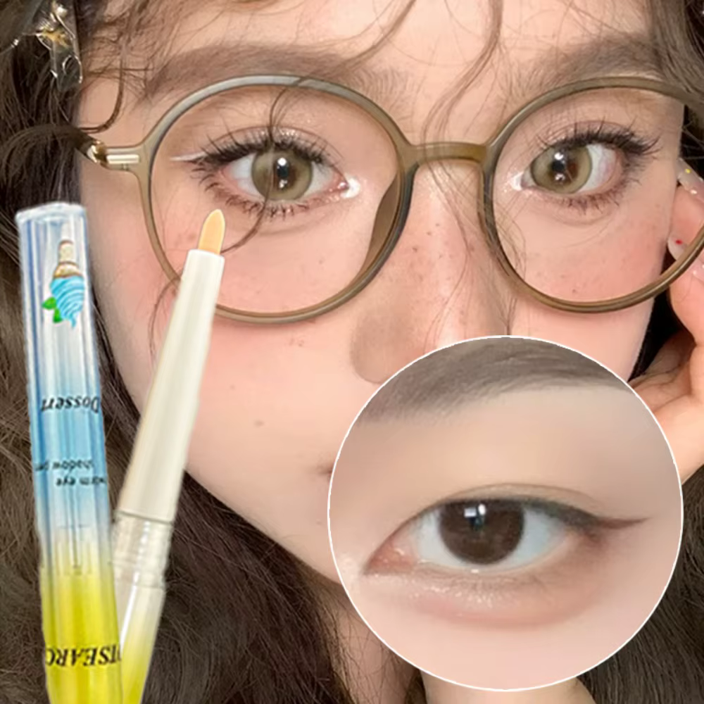 Crayon Aegyo Sal Rose Nude pour le dessous des yeux, effet éclaircissant, stylo de maquillage pour le contour des yeux, surligneur pour paupières inférieures, cosmétique de contour