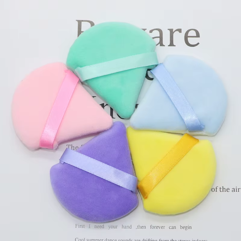OGEYERO velours Triangle poudre bouffée maquillage éponges pour visage yeux contour ombre joint fond de teint