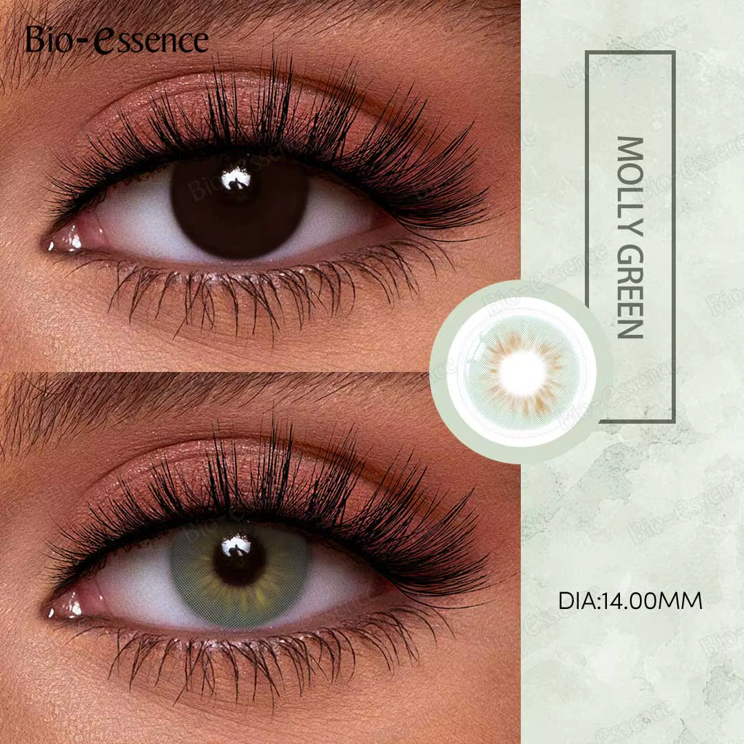 2025 nouvelles lentilles de Contact de couleur naturelle bio-essence pour les yeux 1 paire