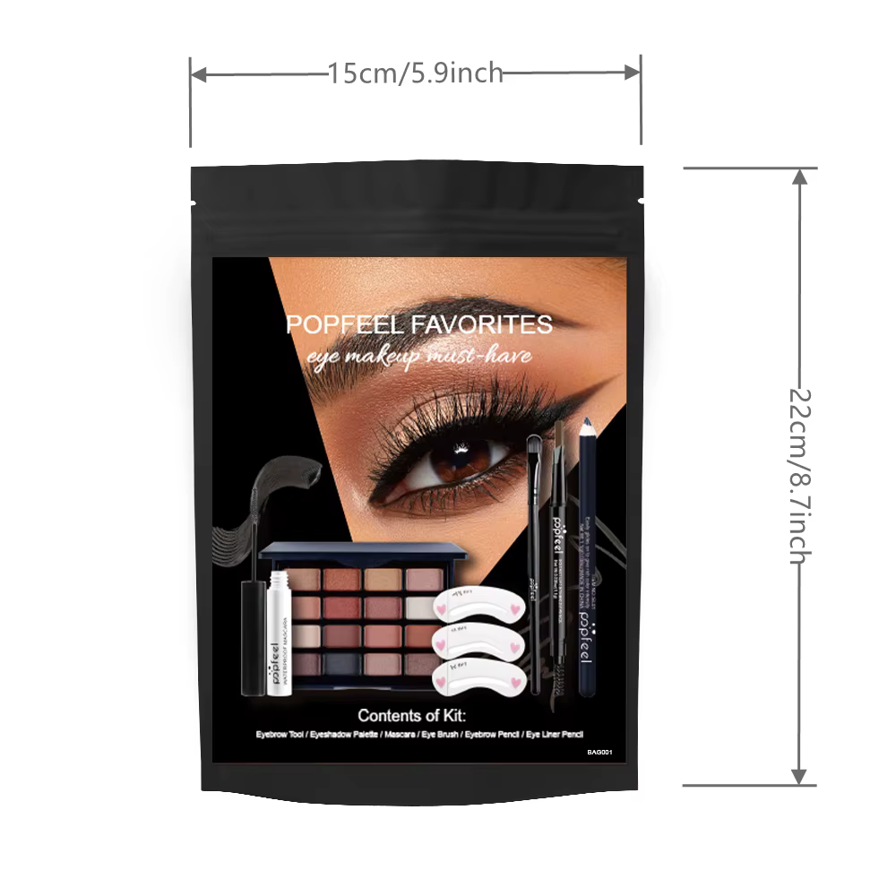 POPFEEL Kit de maquillage pour les yeux Ensemble de maquillage