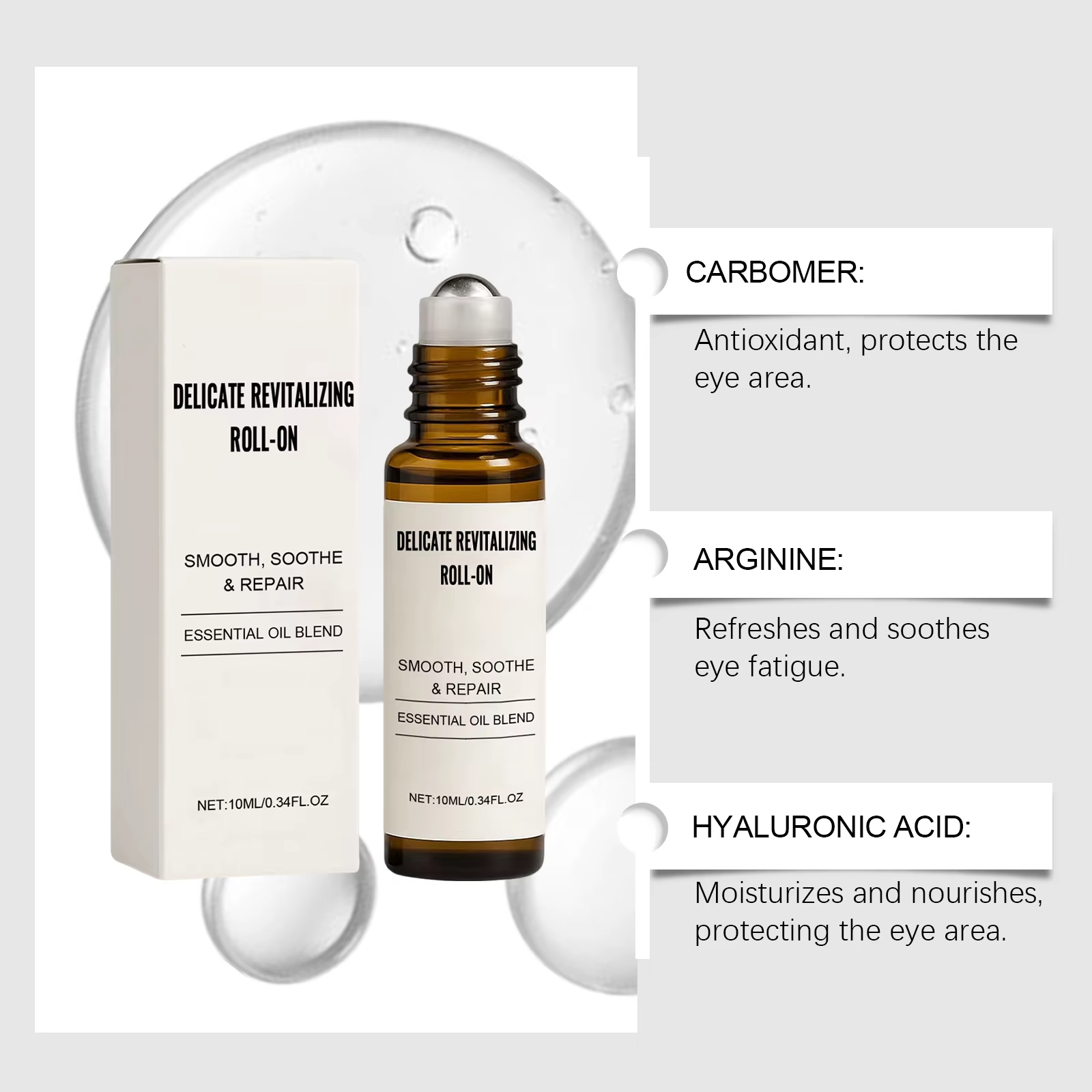 Sérum à rouleau pour les yeux