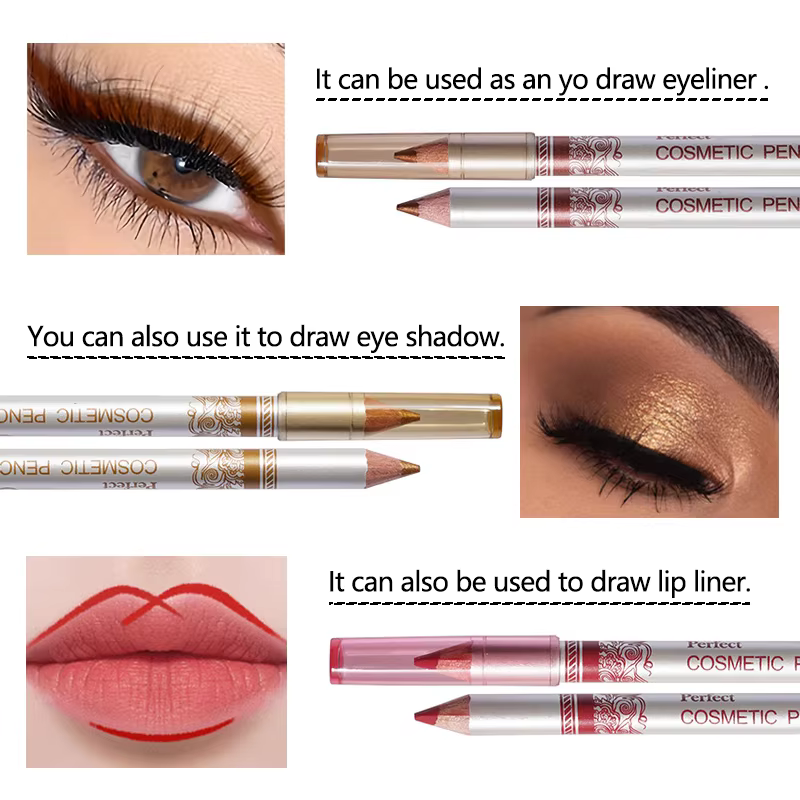 Crayon Eyeliner imperméable à haute brillance et résistant aux taches – Options longue durée