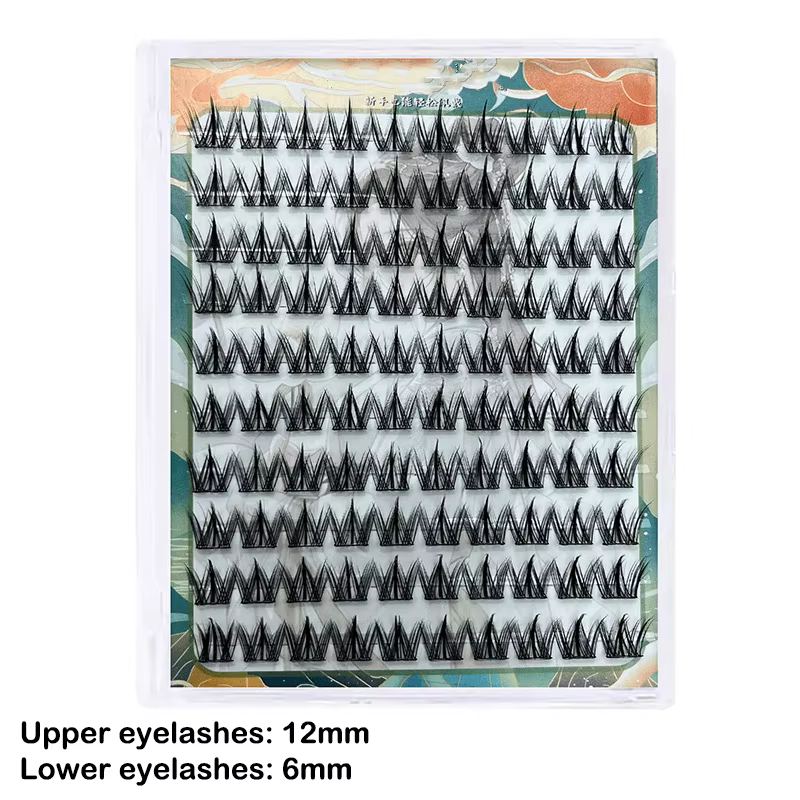 Faux cils en grappes individuelles de la série Puppy