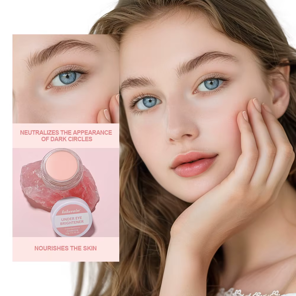 Lakerain crème anti-cernes éclaircissante pour les yeux formule de couverture nourrissante hydratante et dissimulante