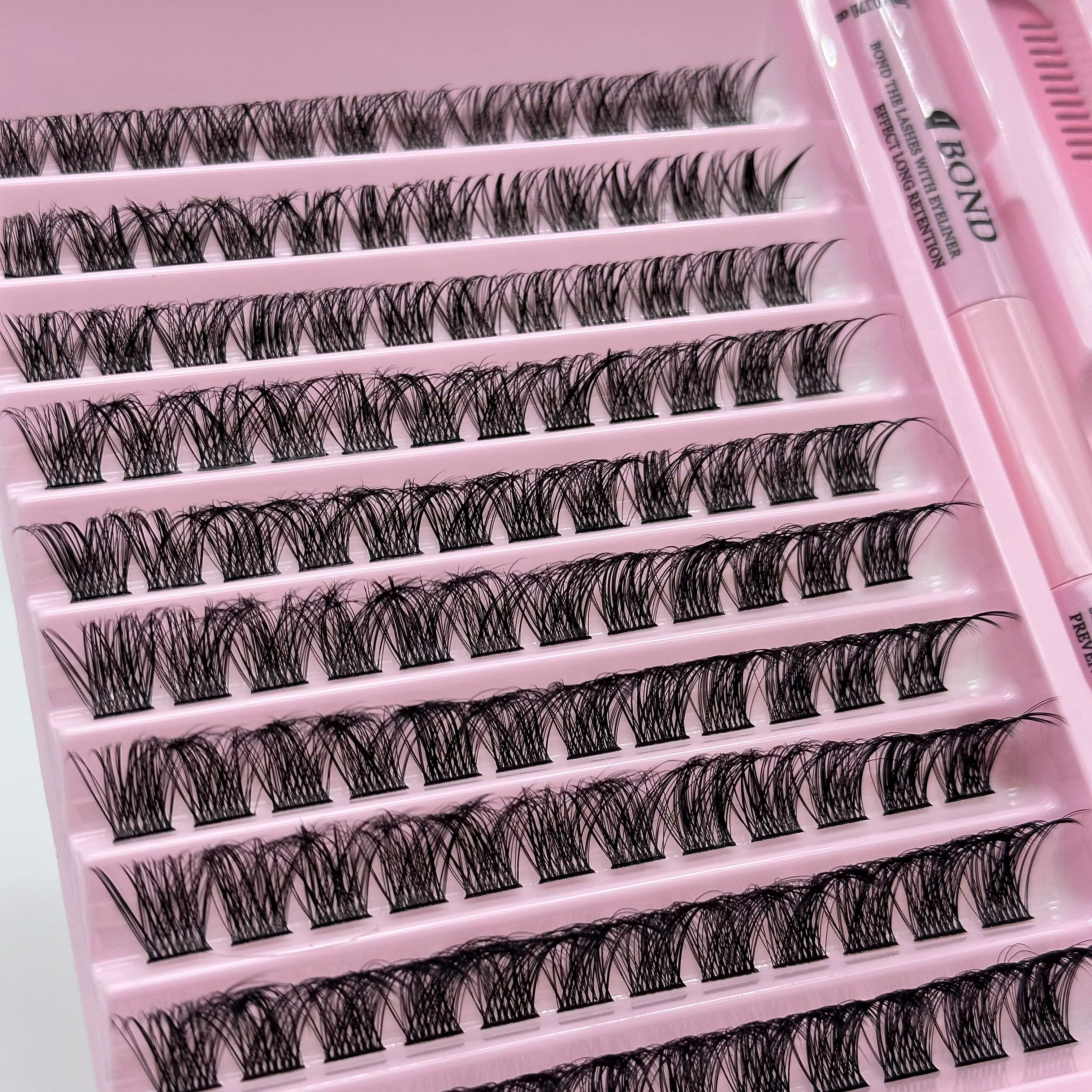 Ensemble de cils en grappe - Kit d'extension