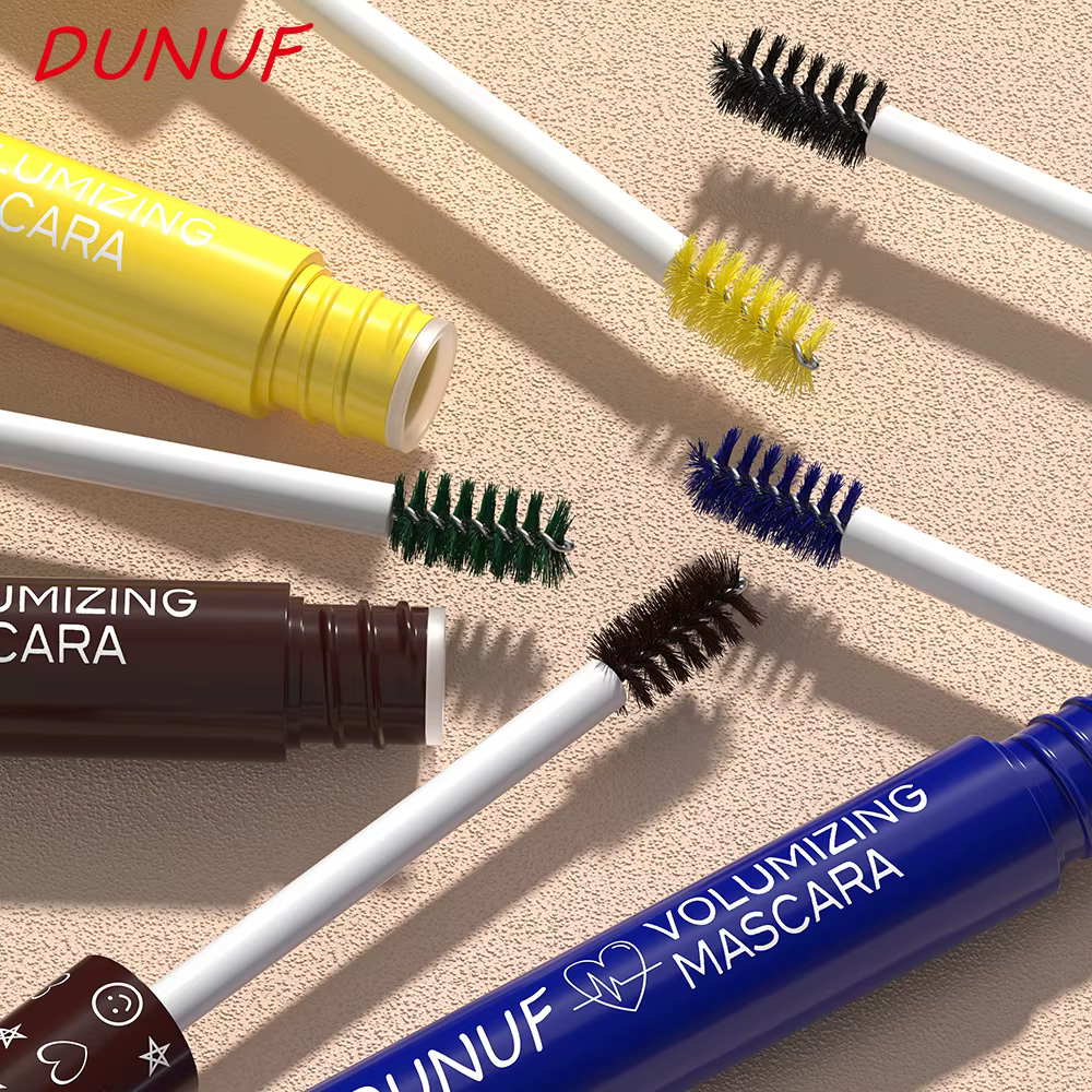 Mascara bouclé mince jaune