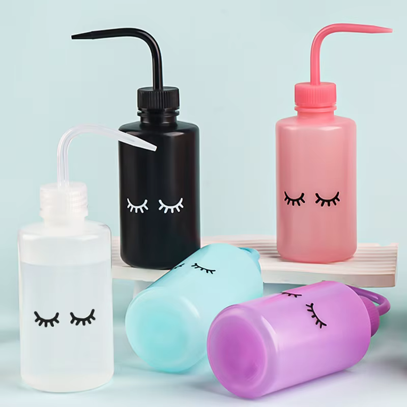 Bouteille de nettoyage de cils Falsh avec Logo de cils de 250ml