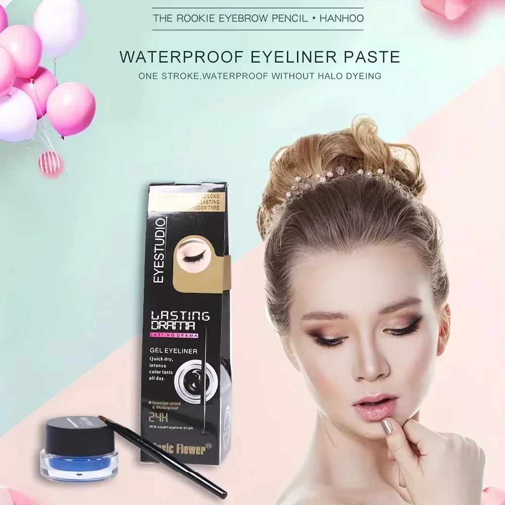 Crème d'eye-liner à rendu de couleurs riche