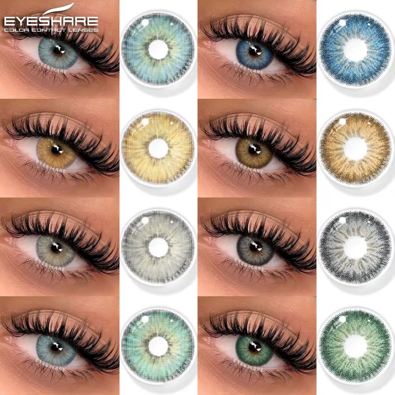 EYESHARE 1 paire de lentilles de Contact de couleur pour les yeux cosmétiques