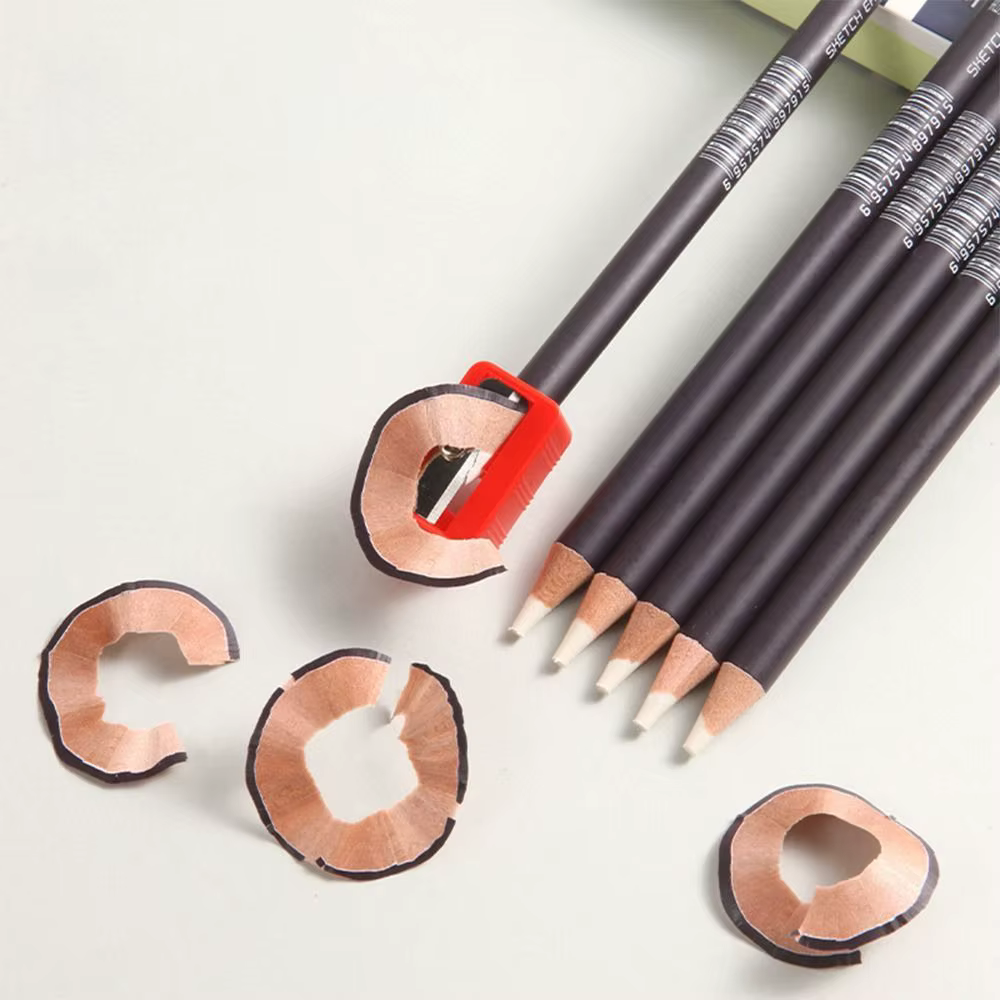 Gomme en forme de crayon de haute précision, gomme pour écriture, croquis, dessin, peinture, fournitures scolaires et de bureau