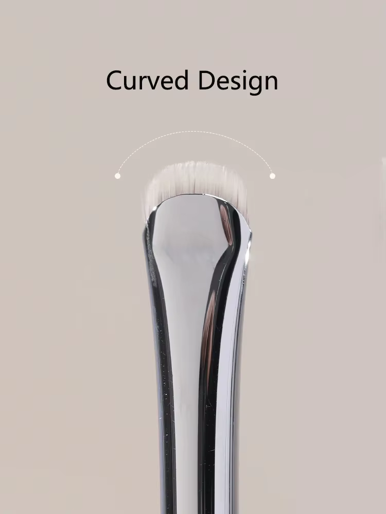 Pinceaux de maquillage pour les yeux incurvés