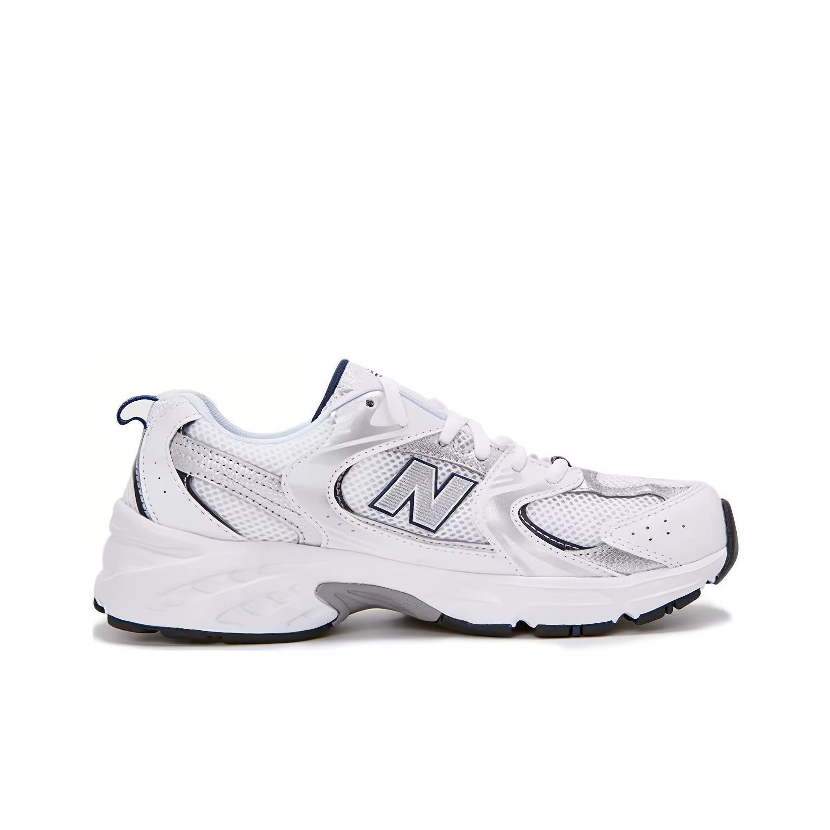 New Balance NB 530 Chaussures décontractées classiques rétro pour femmes, coussinées, durables, respirantes, à tige basse, en GR530SB1