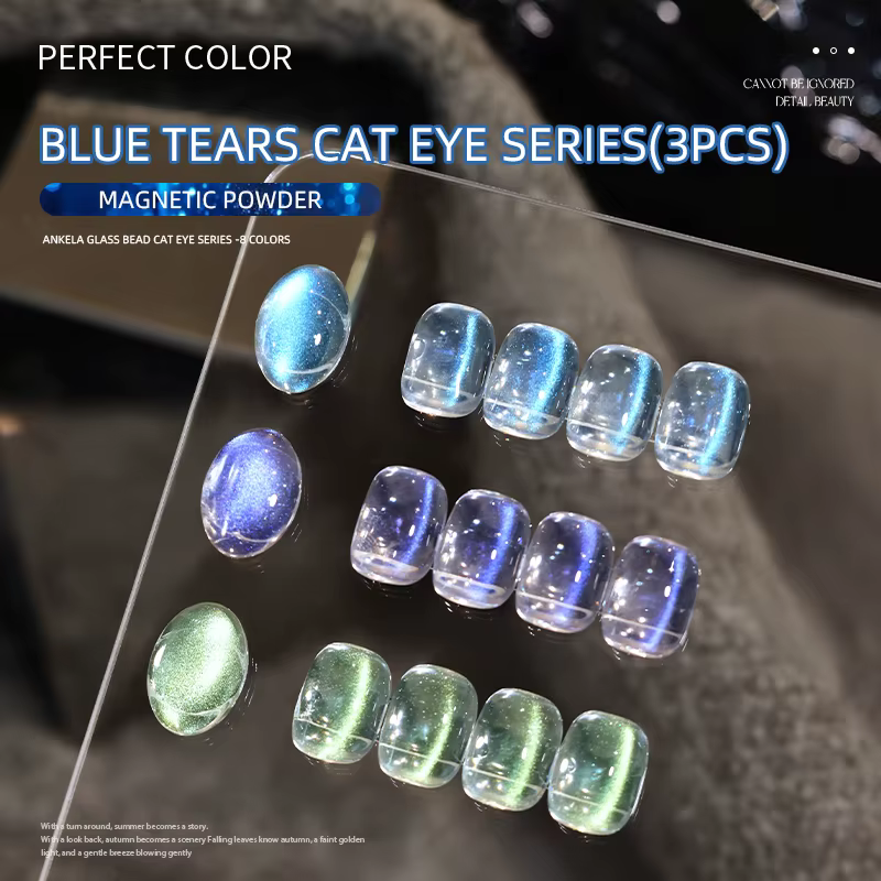 PARPECT COLOR Série œil de chat larmes bleues