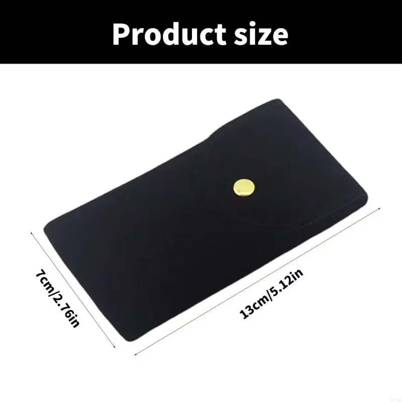 X7JB Portable Velvets Watch Travel Rangement rangement Small Watch Base