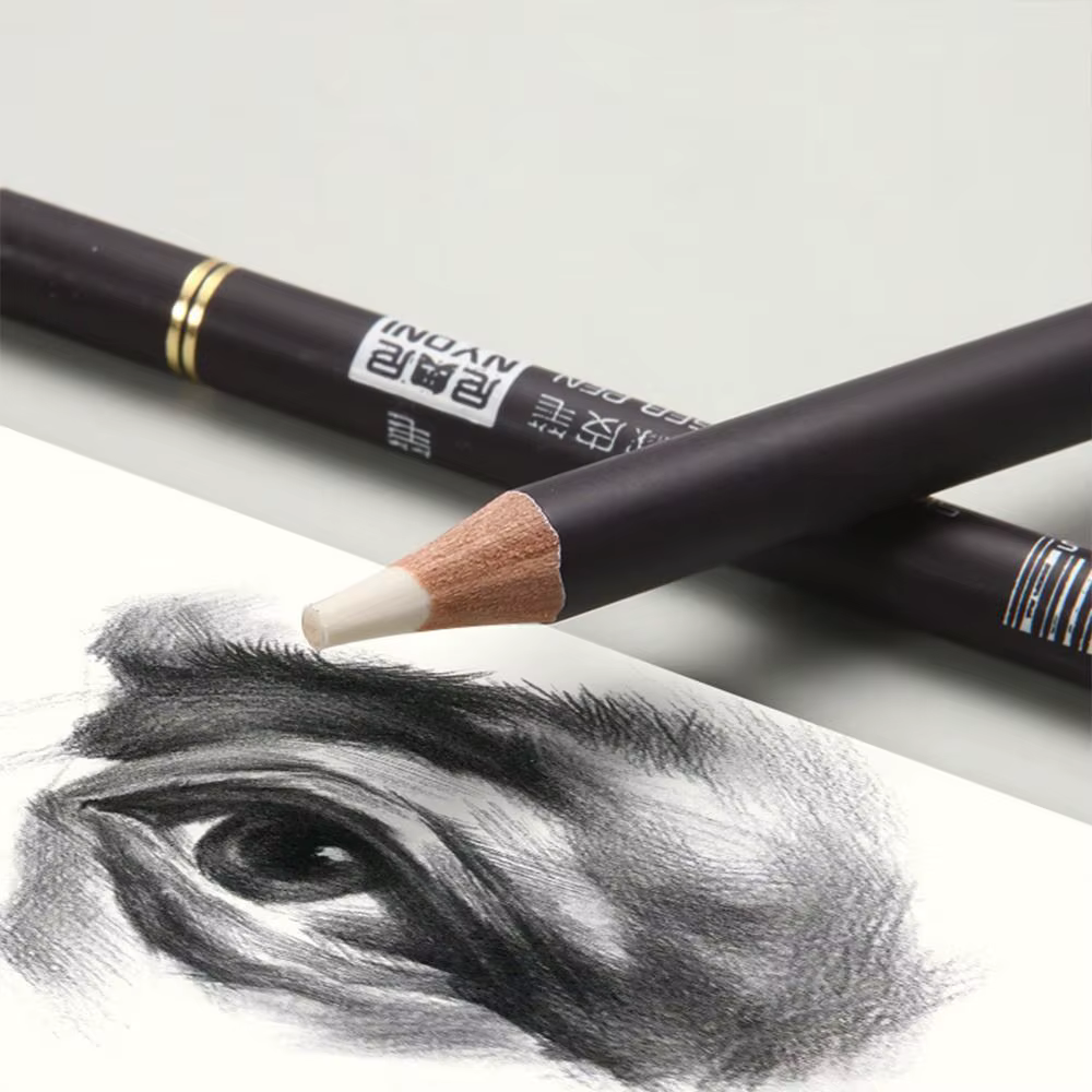 Gomme en forme de crayon de haute précision, gomme pour écriture, croquis, dessin, peinture, fournitures scolaires et de bureau