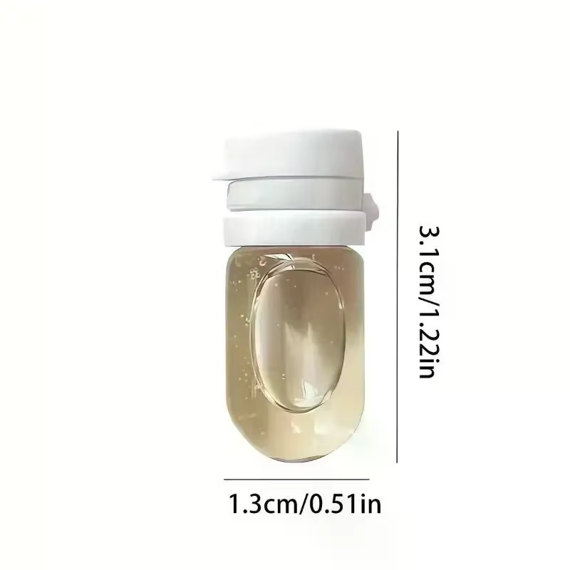 10 flacons transparents de 2 ml, prêts pour le voyage, étanches, pour démaquillant, pratiques pour la beauté en déplacement