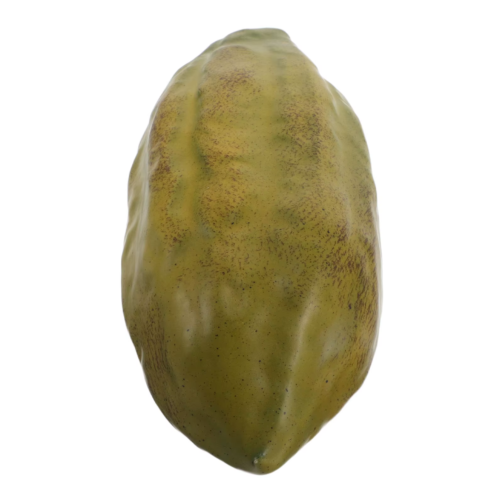 Faux fruit de cacao réaliste, fruit de café artificiel, accessoire de table vert, ornement de cacao simulé pour café, fête, décoration intérieure