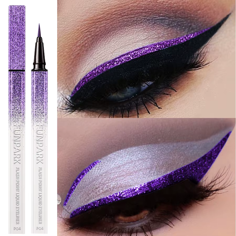 Eyeliner liquide fin violet
