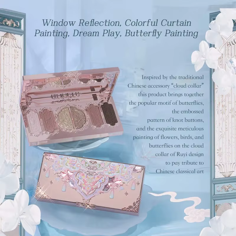 Flower Knows – Palette de fards à paupières 6 couleurs en relief