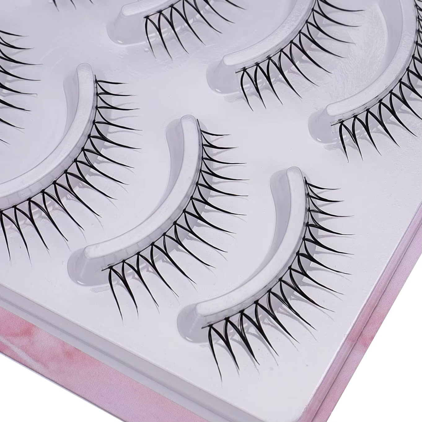 W6 + Black Cryptage Girl Group Faux cils! Groupe Love Bean