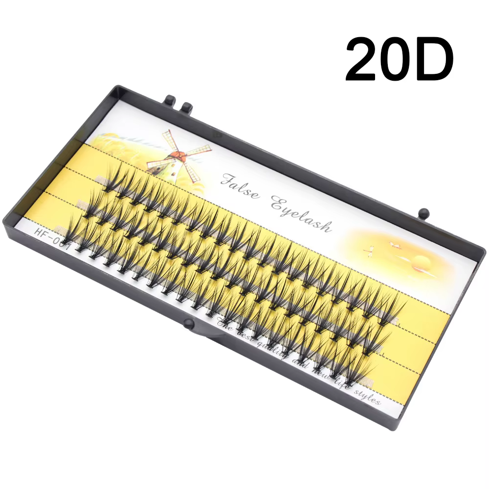 Moonlily 20D/30D/40D Extension de cils Volume russe effet