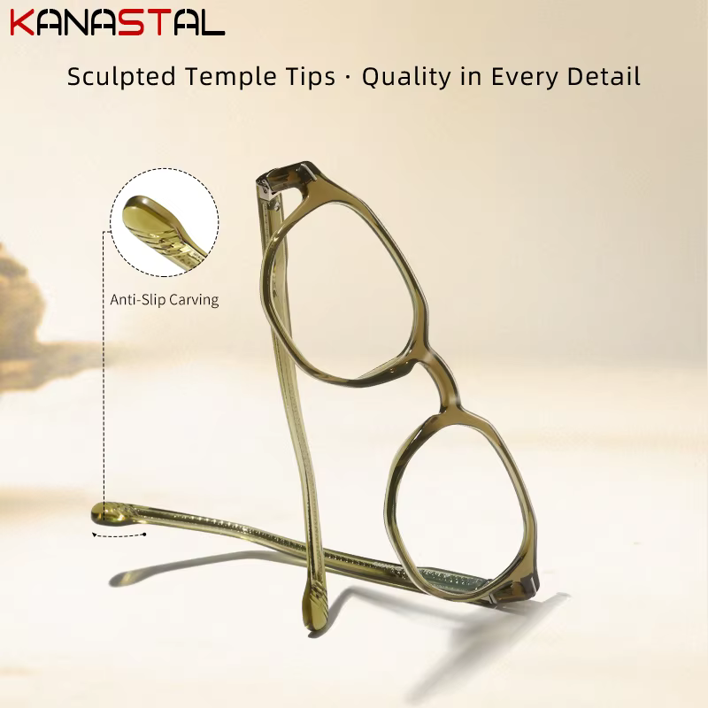 Lunettes de lecture anti-lumière bleue avec verres optiques CR39, montures en acétate pour hommes et femmes, lunettes de vue pour myopie, lunettes d'ordinateur
