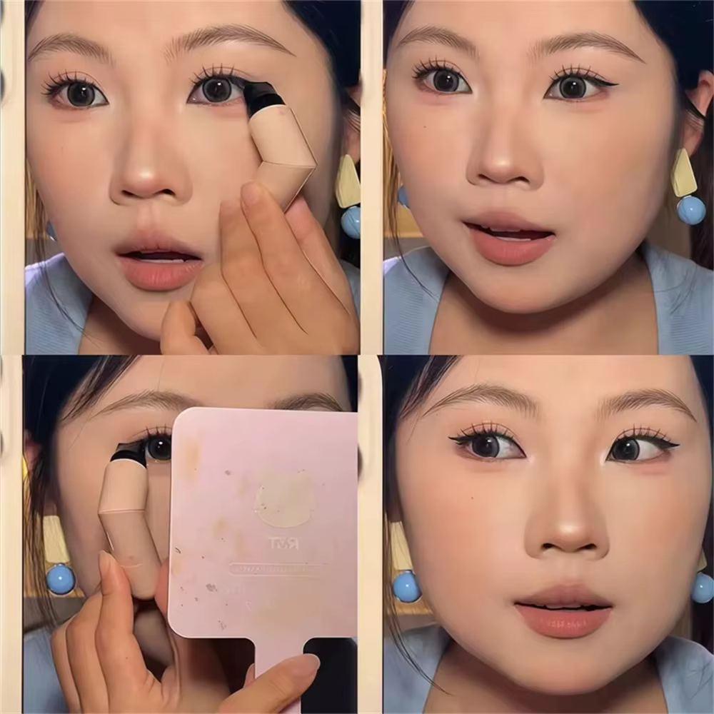 Tampon Eyeliner intégré à Double aile imperméable