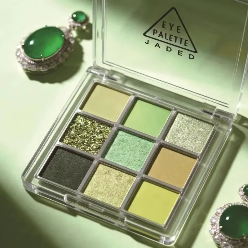 Palette de fards à paupières 9 couleurs