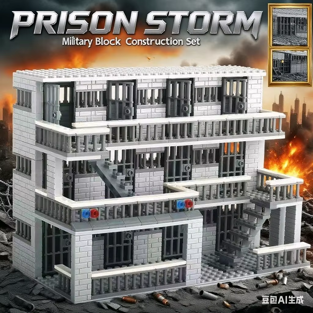 SWAT – ensemble de modèles de ville militaire, Station de Police, figurines de policier, blocs de construction, jouet de bricolage pour enfants, cadeau d'anniversaire pour garçon