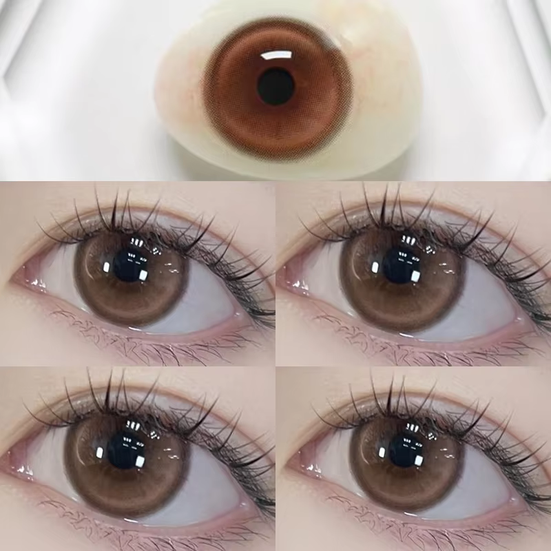 1 paire de lentilles de Contact pour les yeux