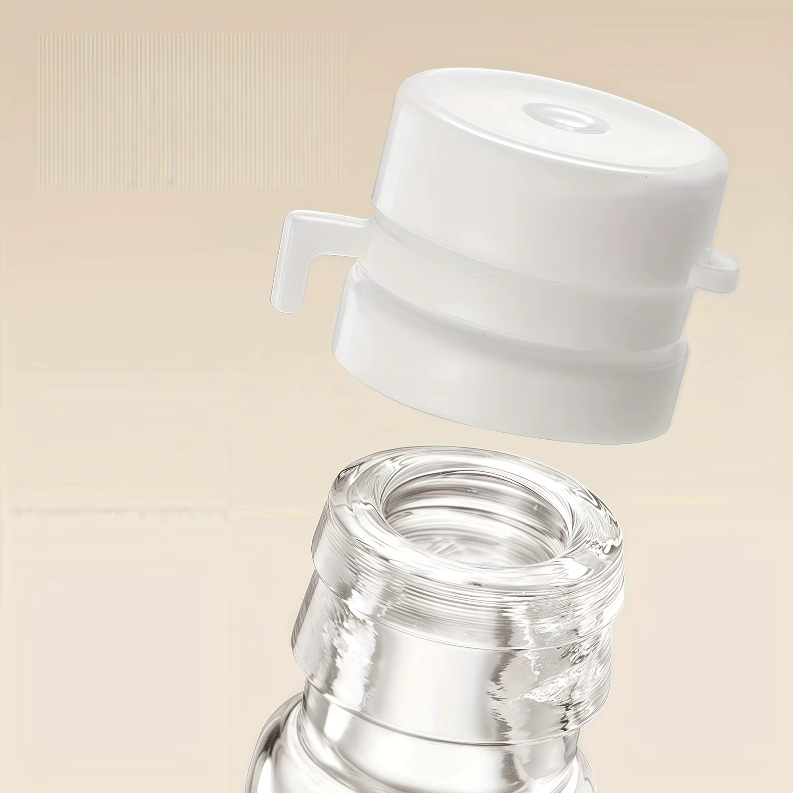 10 Mini bouteilles de voyage bouteilles en verre Transparent portables anti-fuite adaptées au sérum démaquillant, bouteilles vides à usage unique