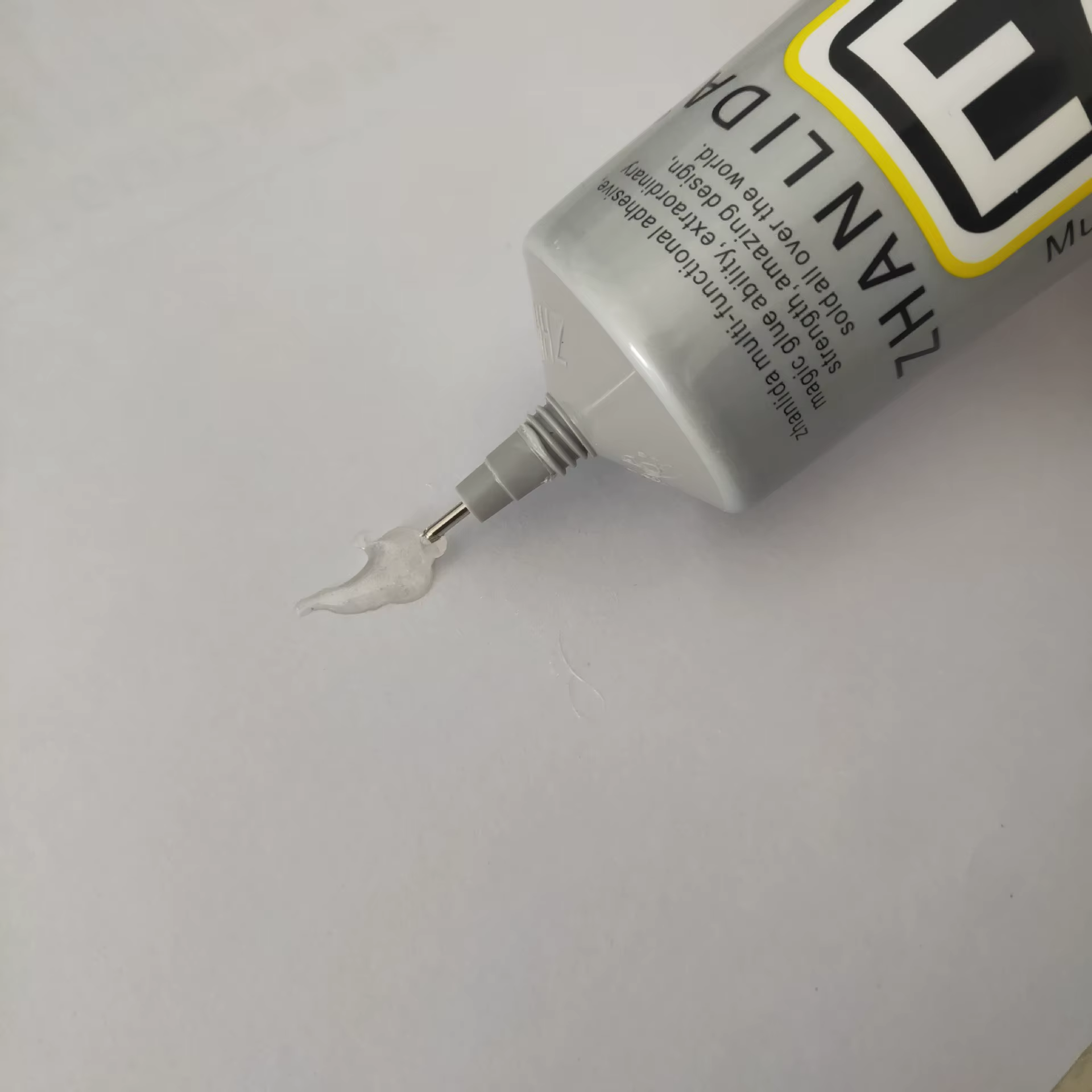 Colle liquide E7000, 50ml, résine plus puissante, adhésif de force, transparent, polyvalent, Super scellant, combiné, bricolage tactile