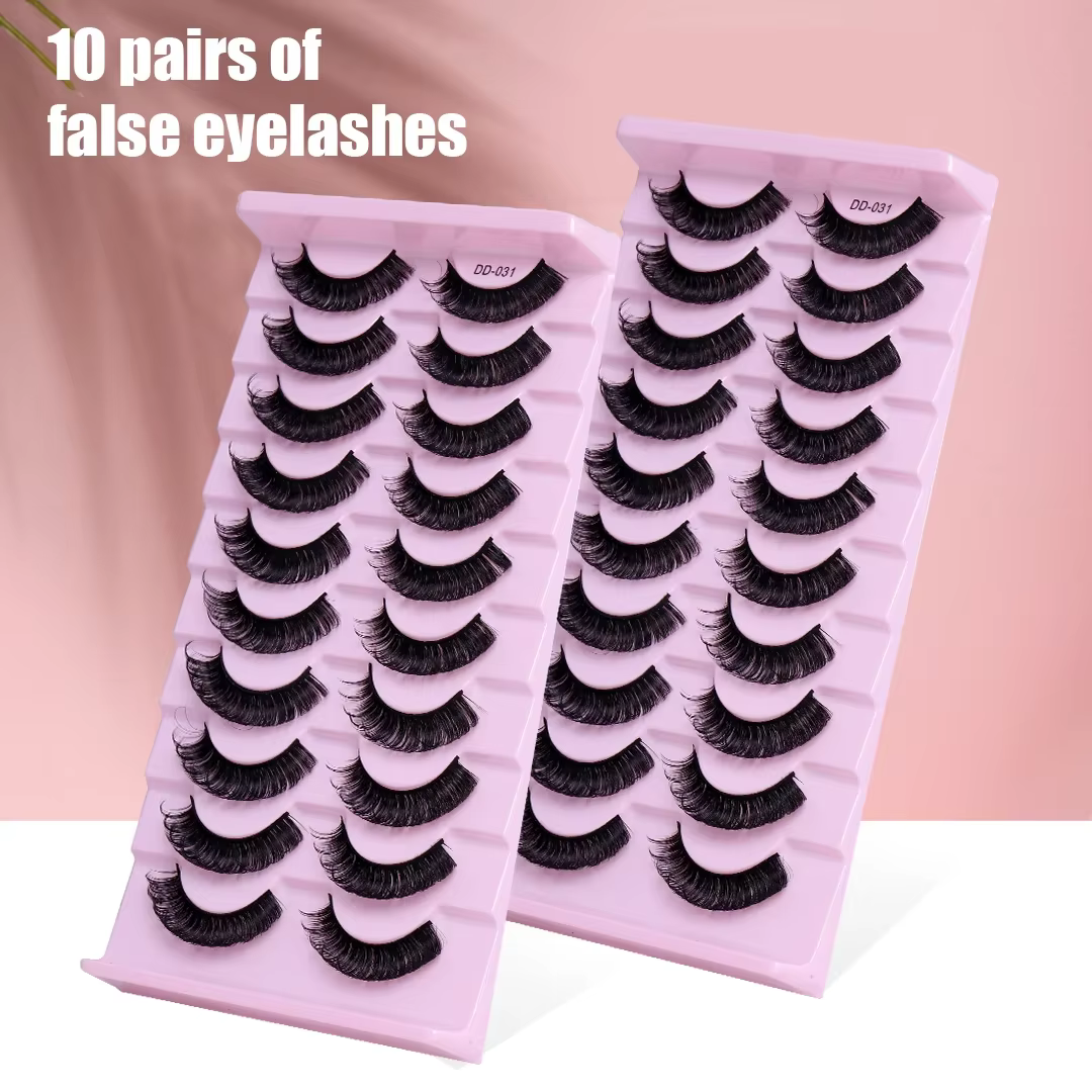 10 paires de cils