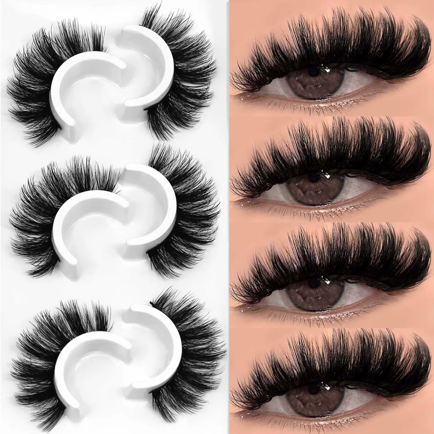 Veltrinay Faux cils 3D vison