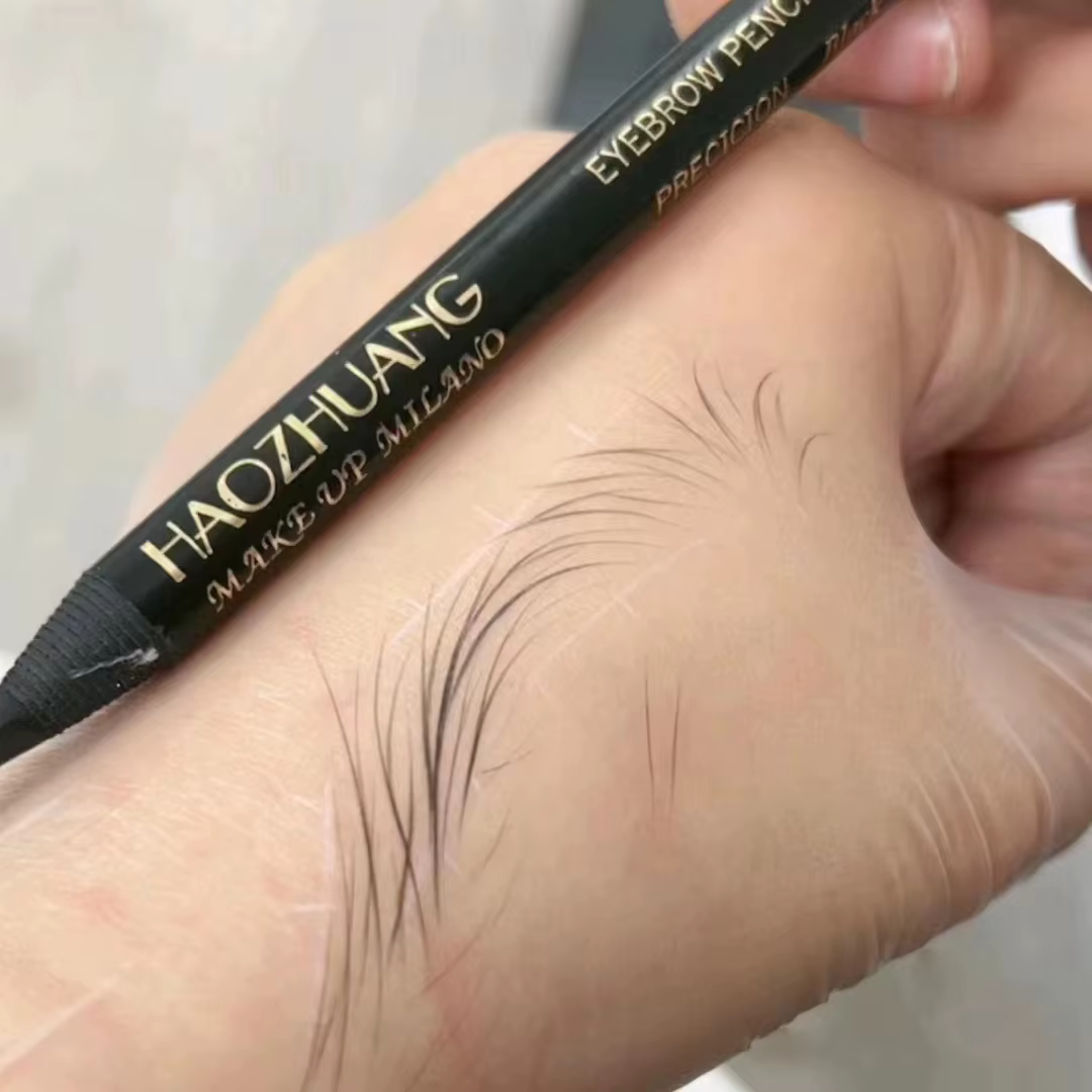 1 pièces crayons à sourcils imperméables longue durée avec brosse outils de maquillage permanents
