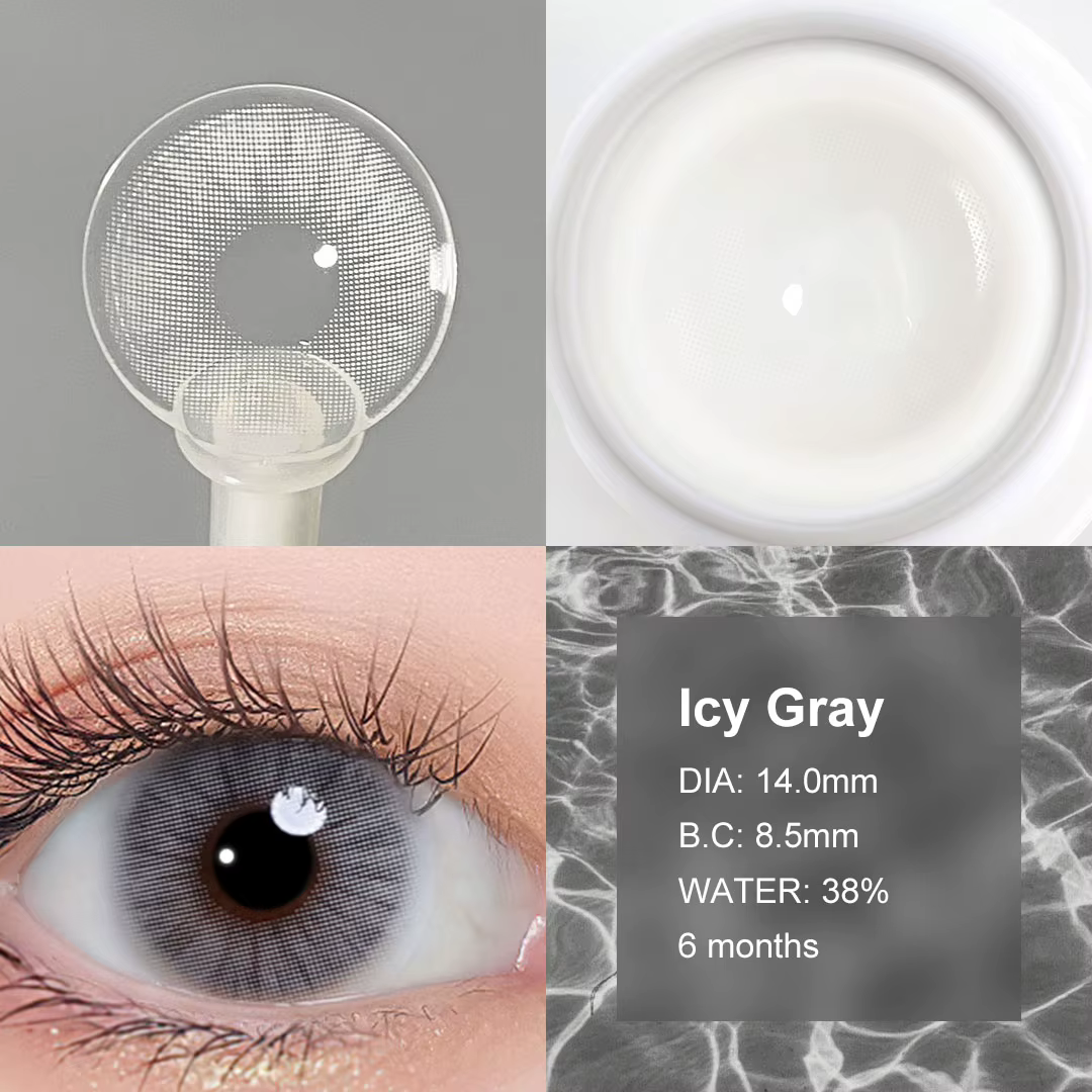 Super ! (0.00~-8.00) MAGISTER 14.0mm Lentilles de contact colorées naturelles Queen avec dioptries