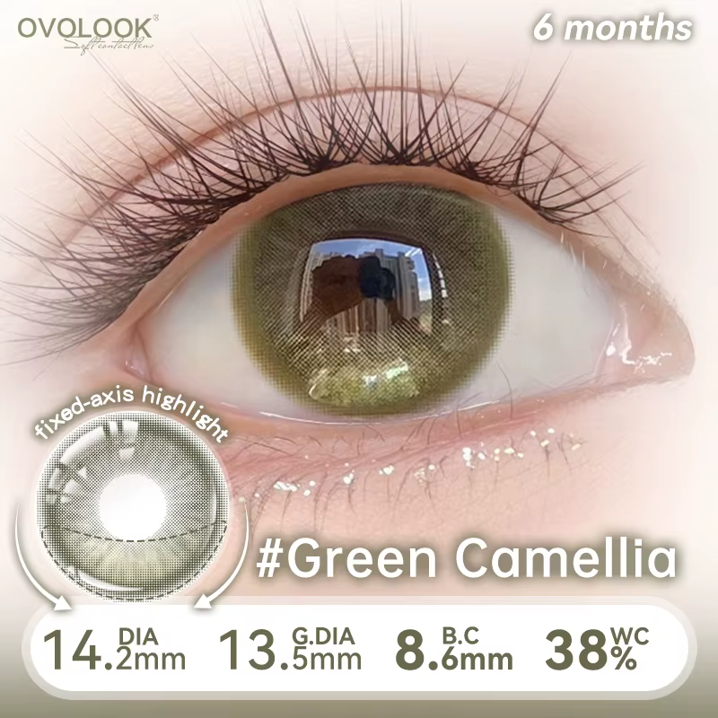 Lentilles de Contact bleues pour les yeux mode couleur élèves beauté