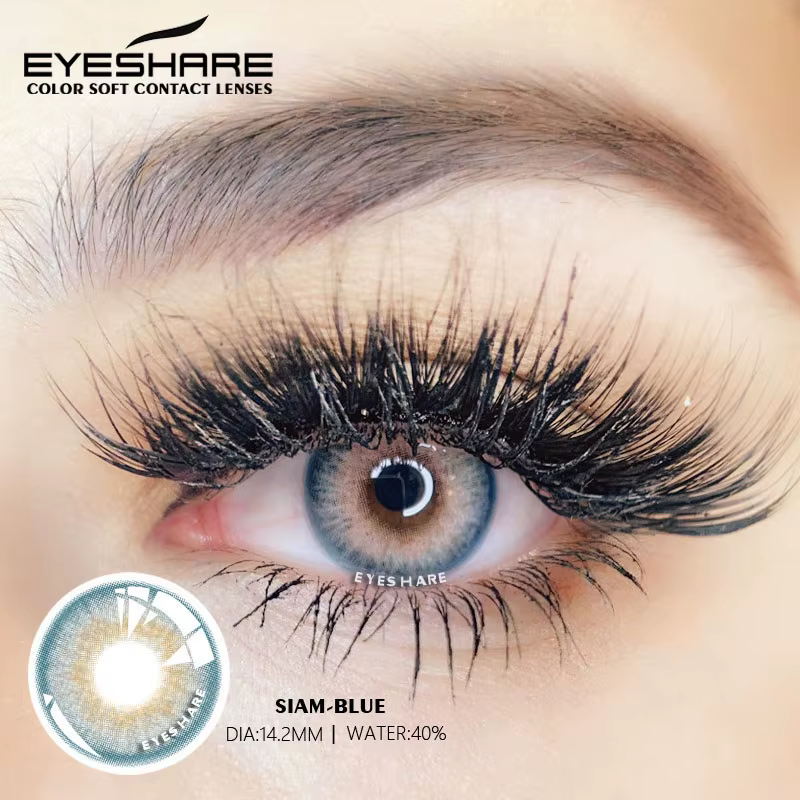 EYESHARE 2 pièces lentilles de contact de couleur naturelle pour les yeux