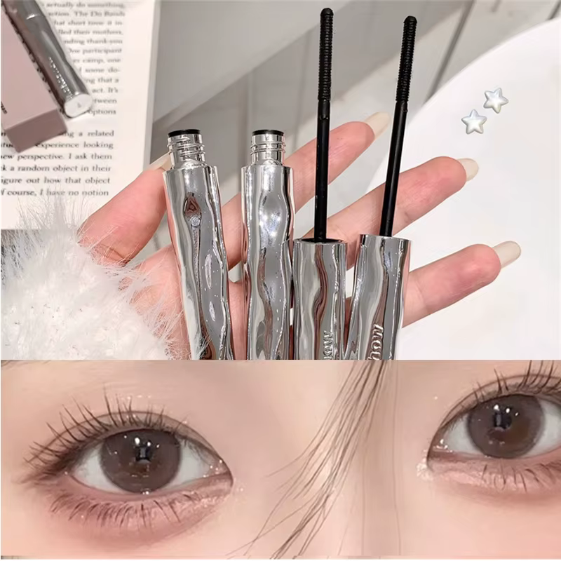 Mascara mat en Fiber de soie argentée