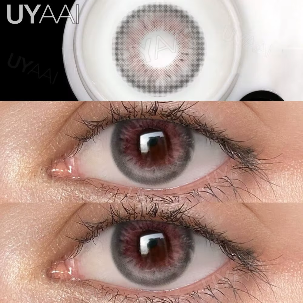 UYAAI NOUVEAU Lentilles de Contact Colorées Beauté Maquillage Yeux Verts