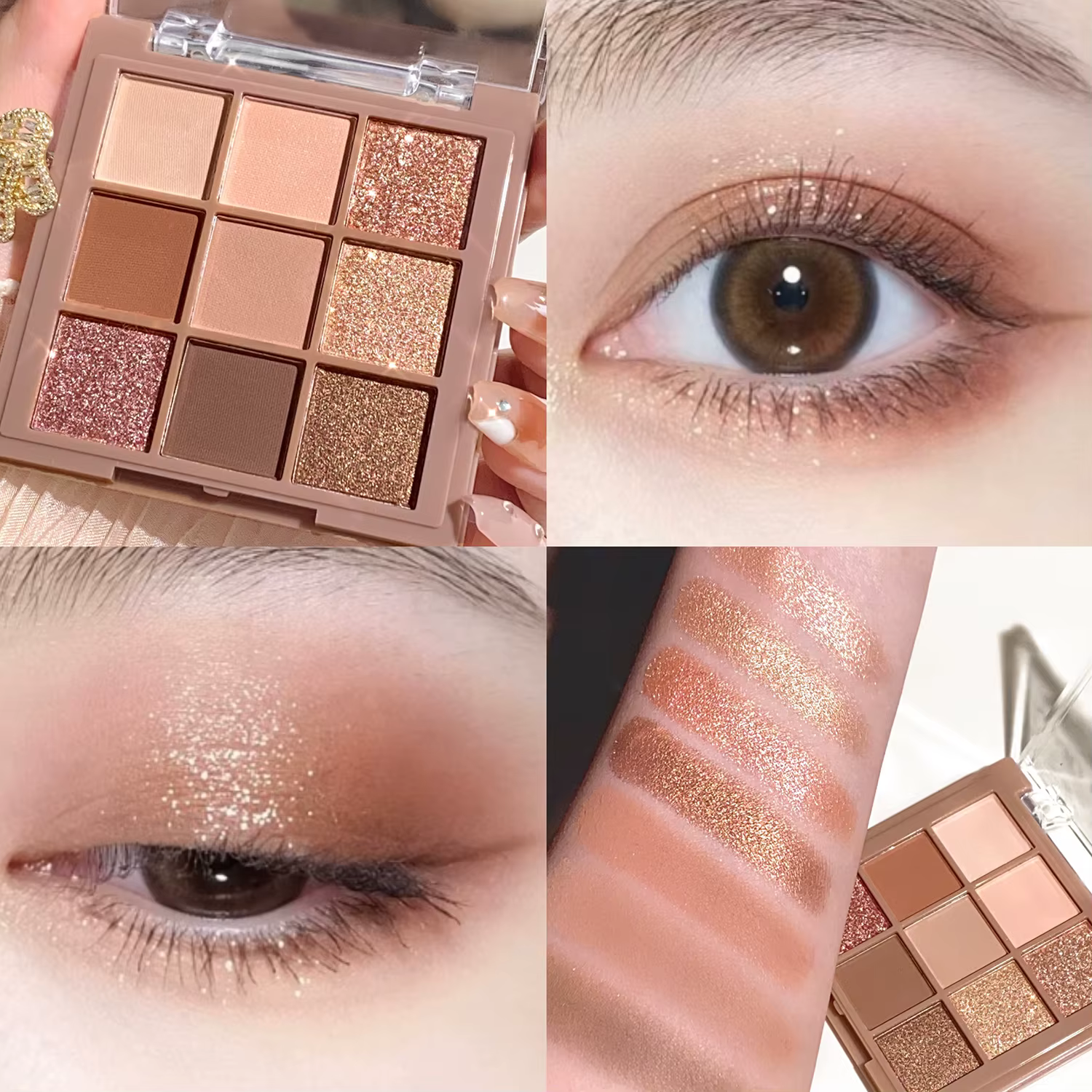 Palette Luxueuse de Fards à Paupières de 9 à 18 Couleurs
