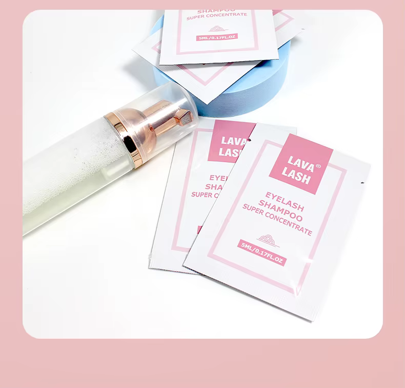 Shampoing pour extensions de cils