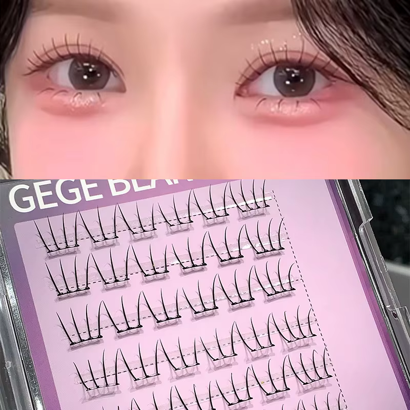 Gege Bear K-pop Lash sans colle – Naturel et moelleux