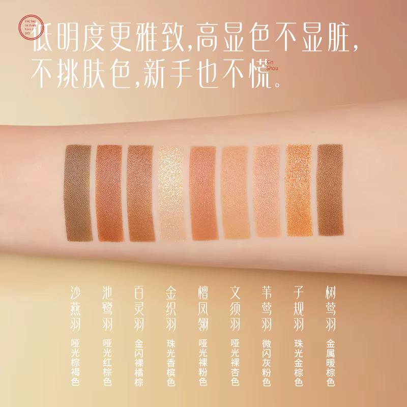 FLORASIS Palette de visage gravure Phoenix