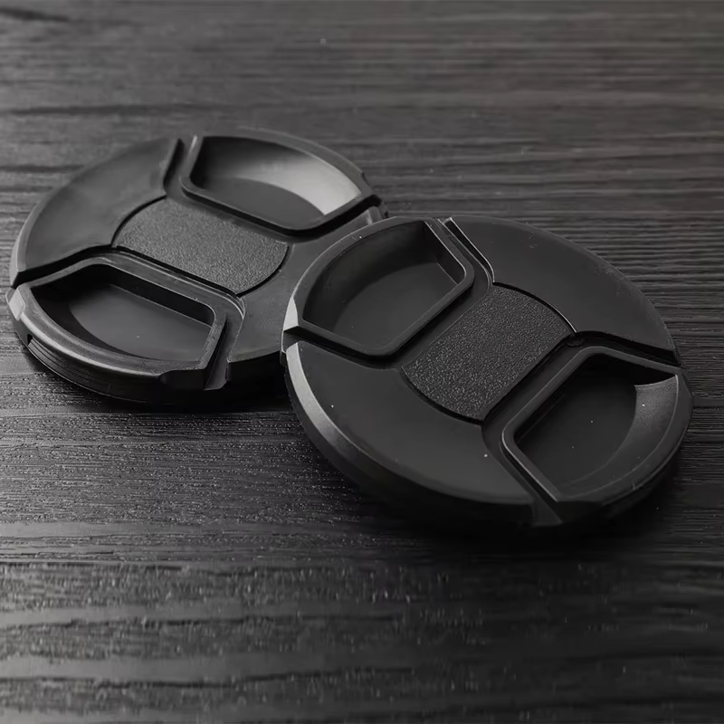 Capuchon d'objectif de caméra de haute qualité, 40.5mm 49mm 52mm 55mm 58mm 62mm 67mm 72mm 77mm 82mm, capuchon d'objectif avant à pression pour appareil photo, 1 pièce