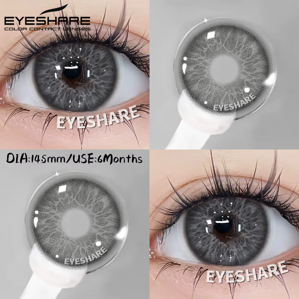 EYESHARE 1 paire de nouvelles lentilles de Contact colorées pour les yeux bleu beauté élèves