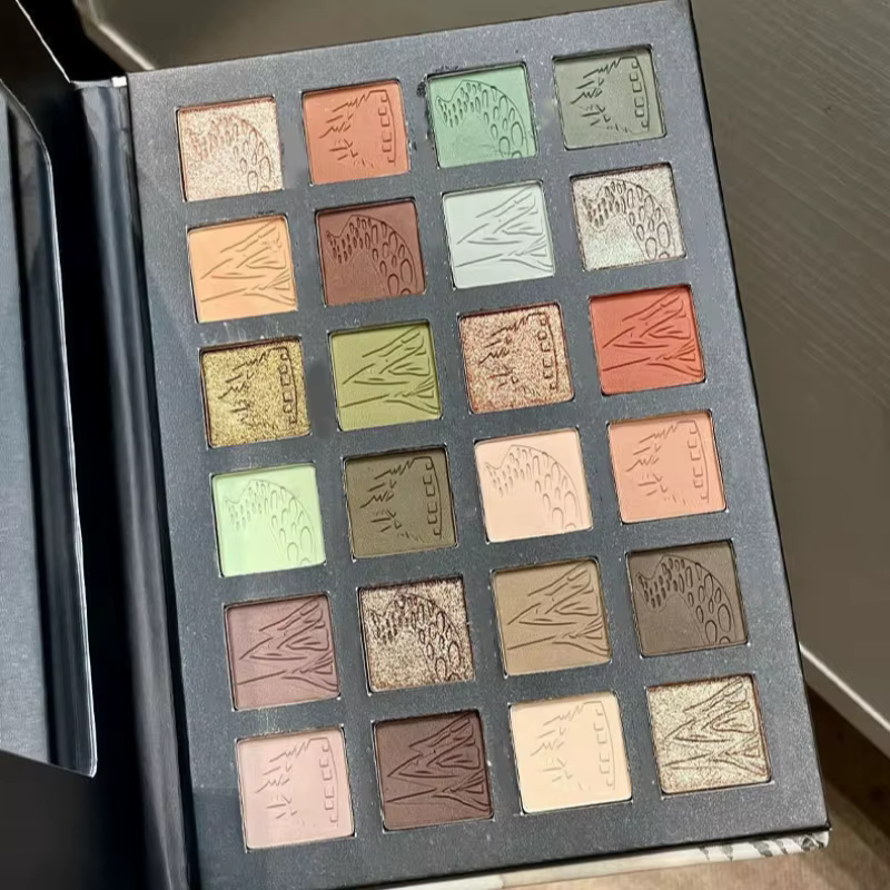Palette de fards à paupières 24 couleurs