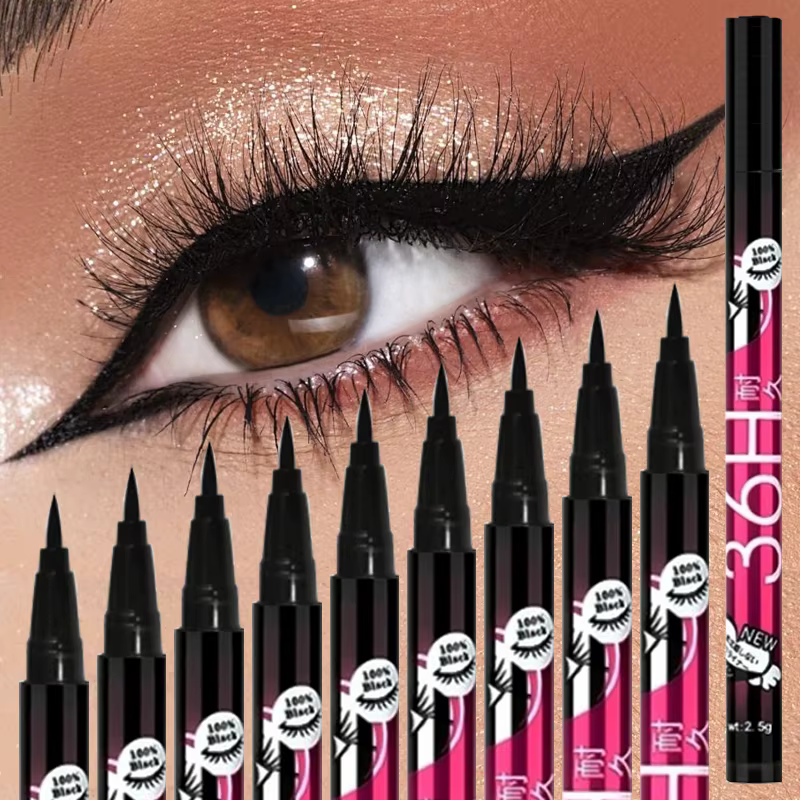 Crayon Eyeliner noir imperméable et résistant à la sueur