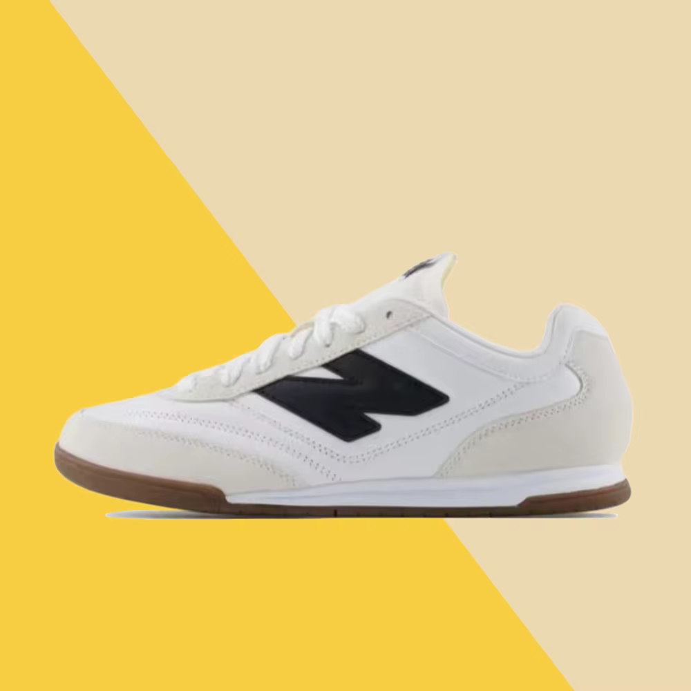New Balance NBRC42 Baskets basses confortables, polyvalentes, à semelle fine et durables pour hommes et femmes, blanc cassé URC42LA