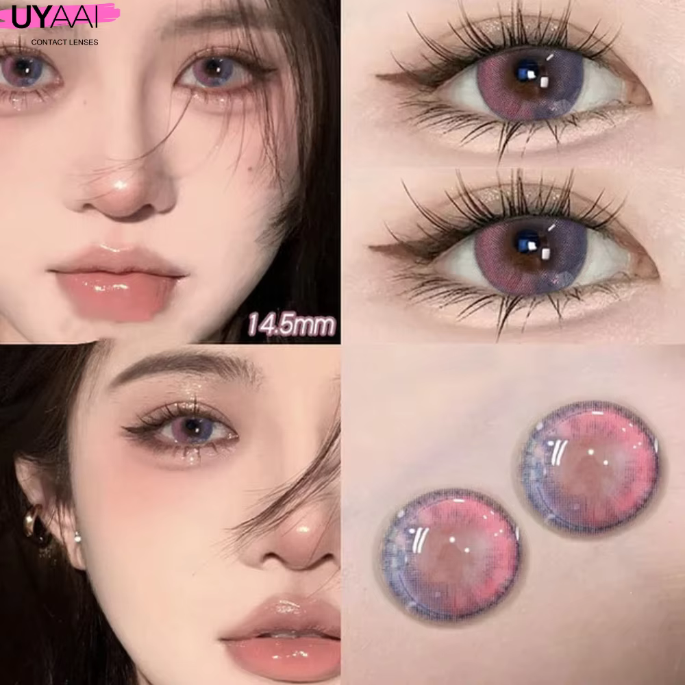 UYAAI Halloween Cosplay lentilles de Contact de couleur lentille